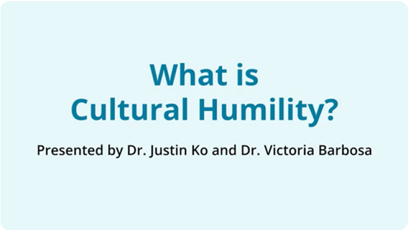 What is Cultural Humility?